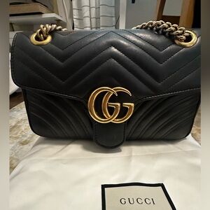 Gucci GG Marmont Small Shouldee bag - Matelassé